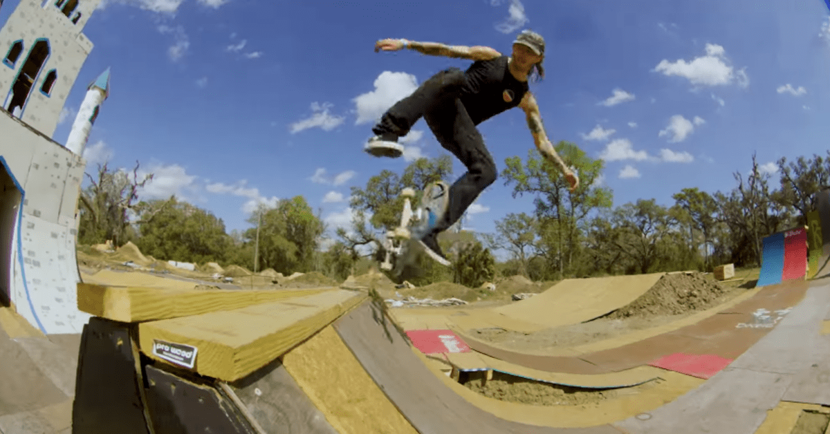 Worst Skatepark Ever David Gravette Skates A Swamp And Gives Us A Tour Of The Florideah 