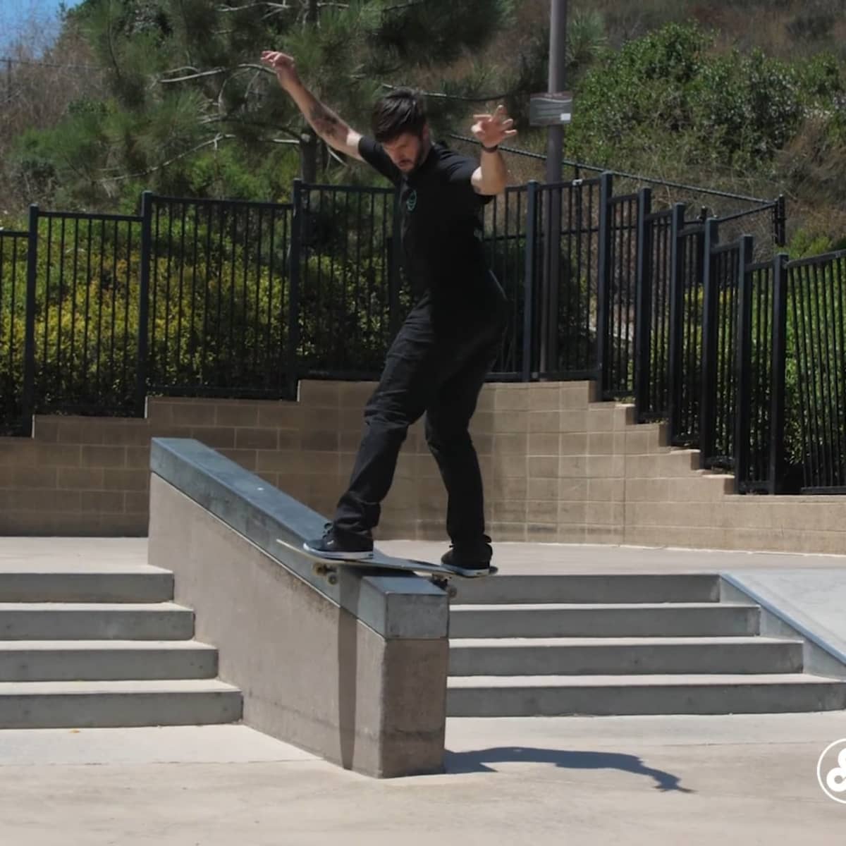 How to lock in perfect frontside boardslides [video tutorial]