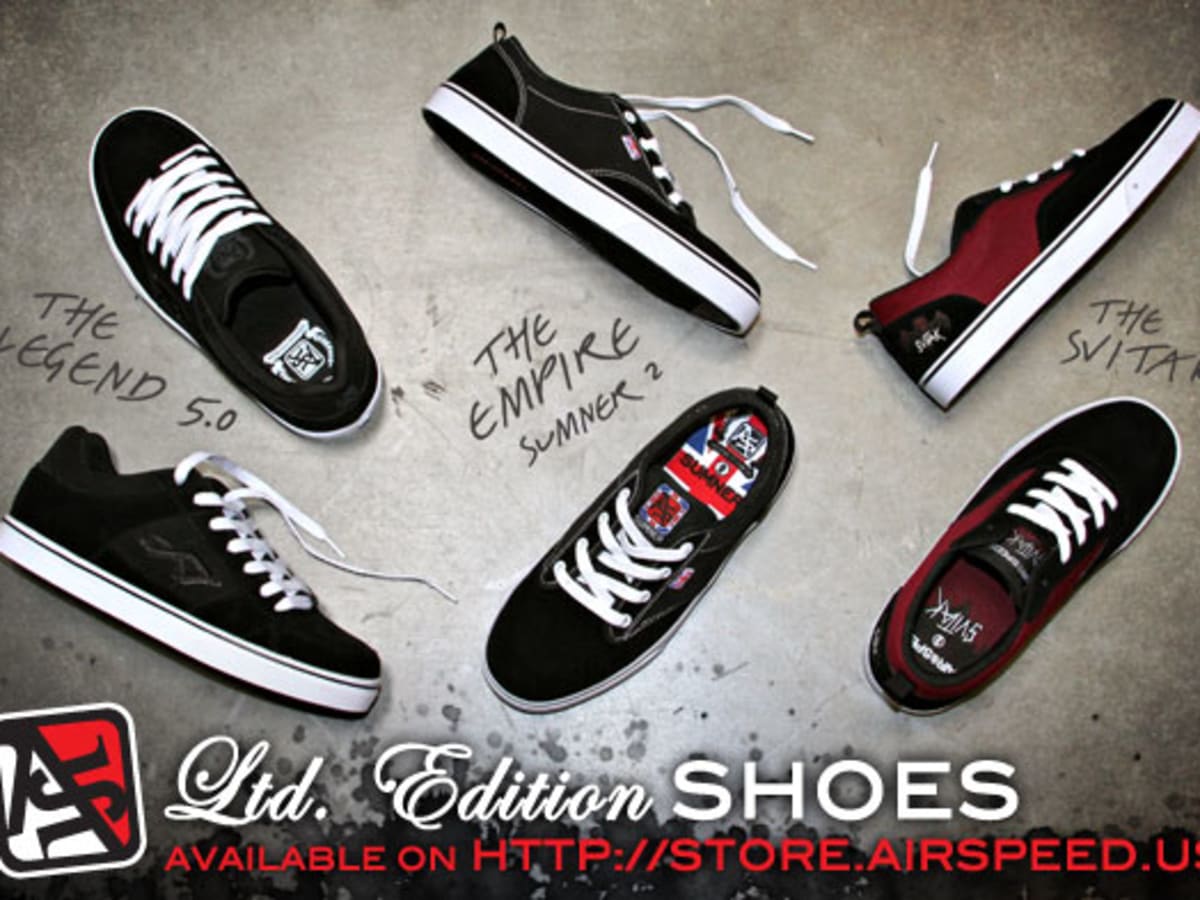 Airspeed Limited-Edition Shoes - Skateboarding Magazine