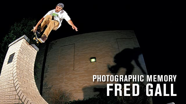 Photographic Memory Fred Gall Transworld Skateboarding Magazine 