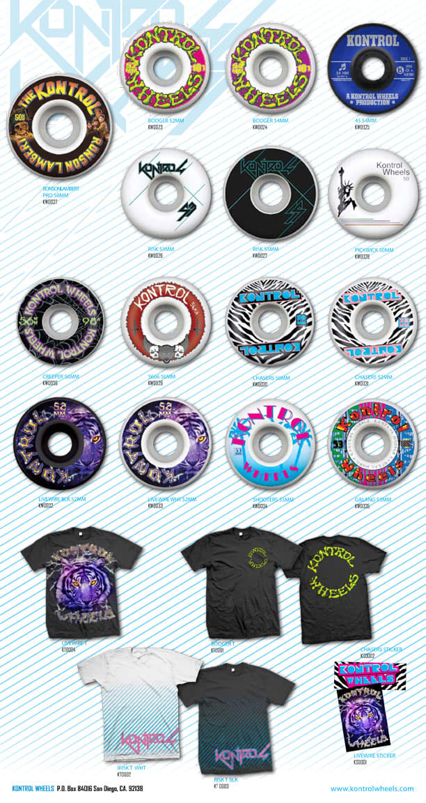 Kontrol wheels, Ronson Lambert TransWorld SKATEboarding Magazine