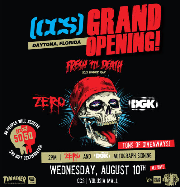 CCS Daytona Opening x Fresh Til Death Demo - TransWorld SKATEboarding ...