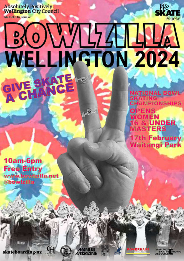 Save The Date BOWLZILLA Wellington, New Zealand 2024 TransWorld