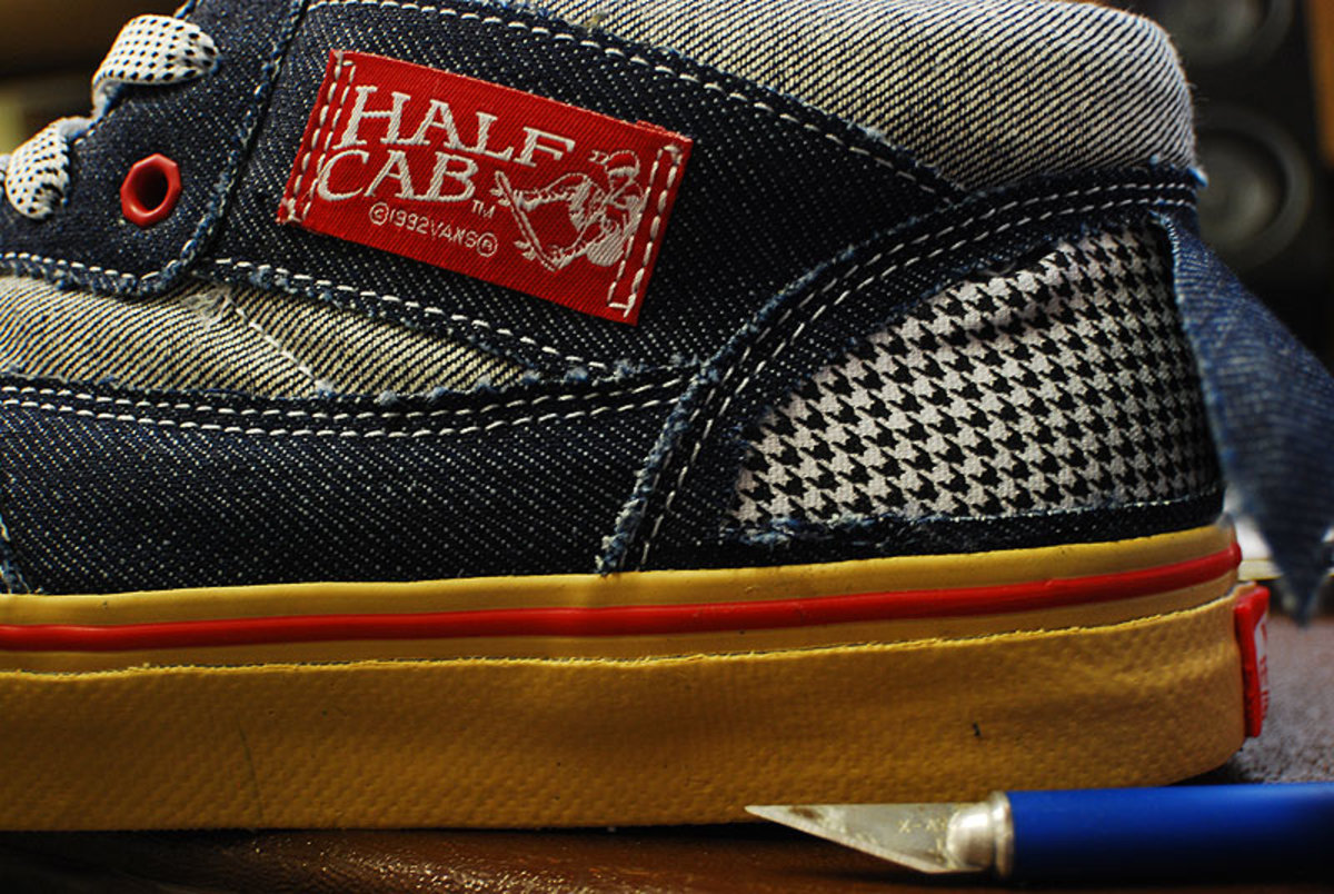 Vans half shop cab denim