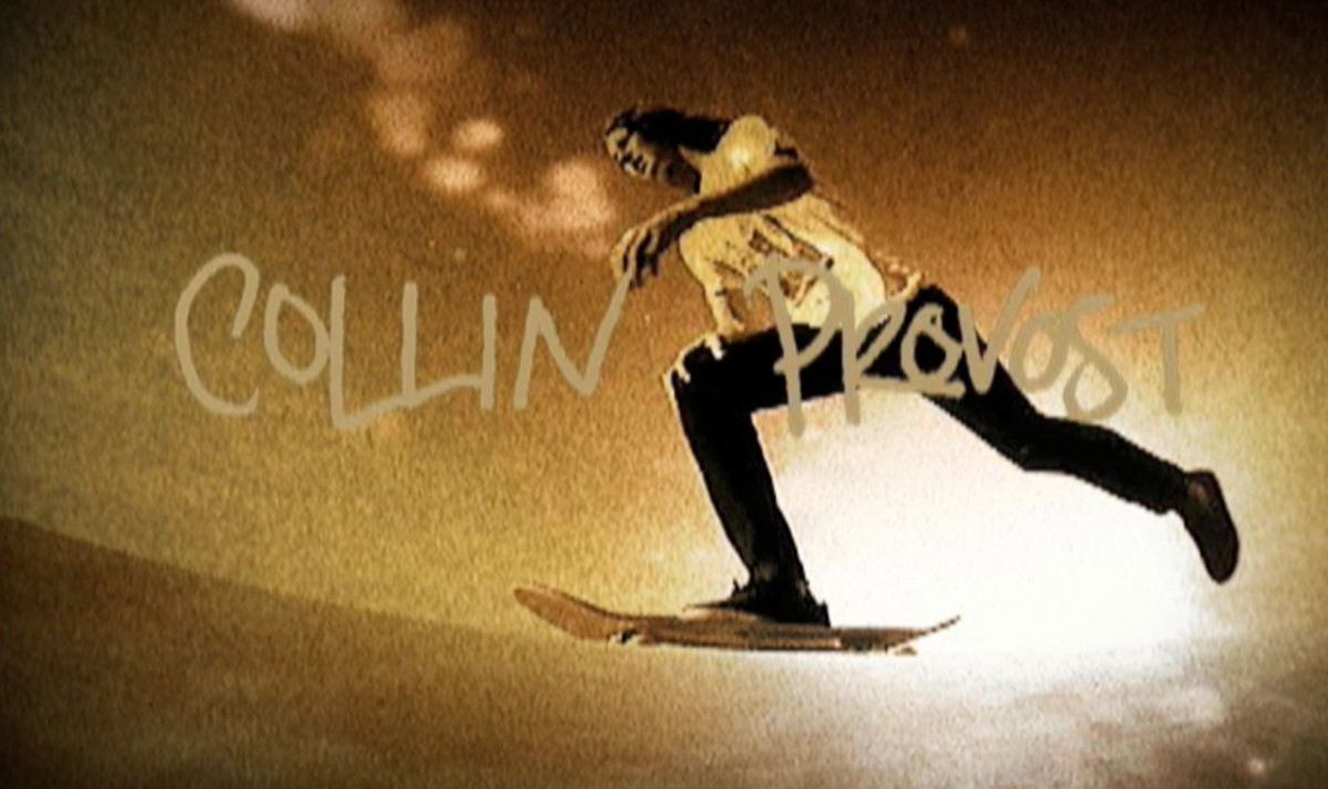 Collin Provost Stay Gold B side TransWorld SKATEboarding Magazine