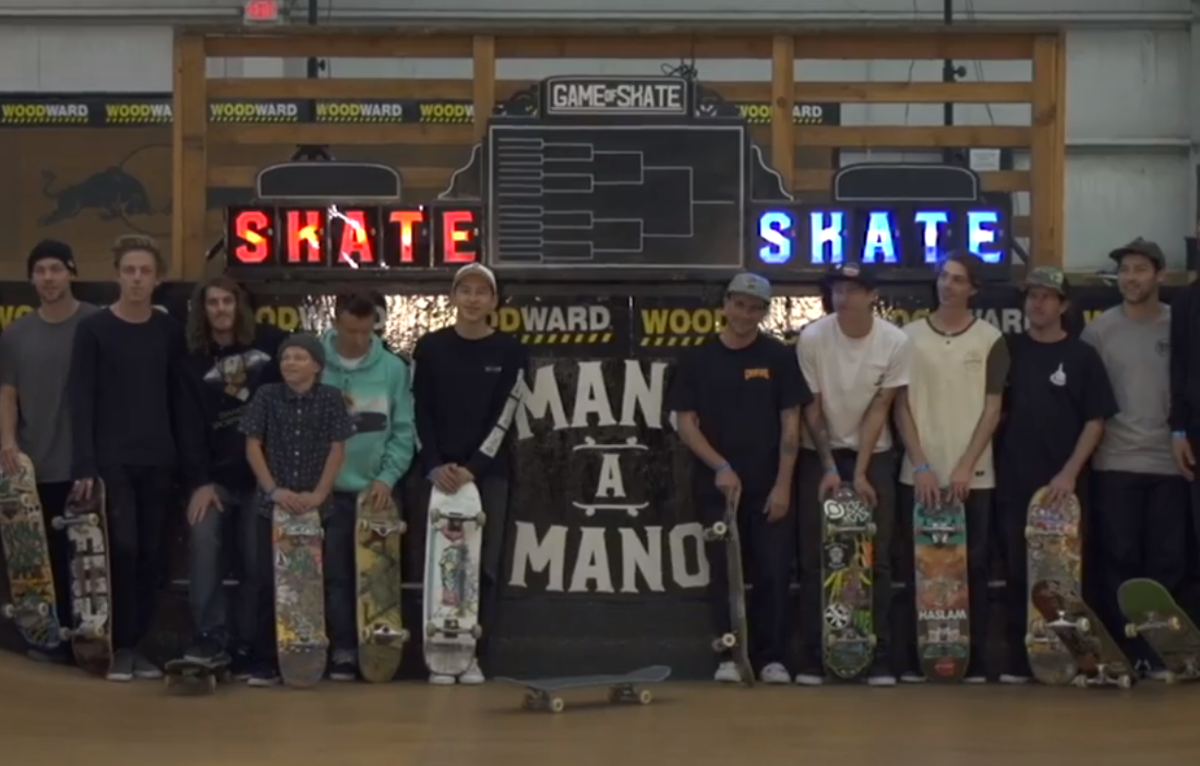 Woodward West "Mano A Mano" Mini Ramp Game of Skate TransWorld