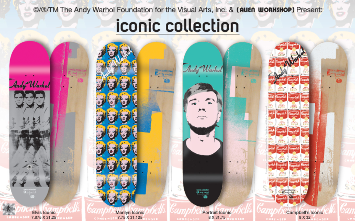 Alien Workshop Warhol Icon Deck Update - TransWorld SKATEboarding