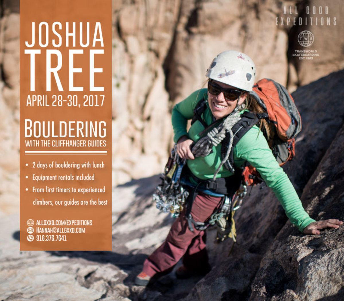 All Good Expeditions: Bouldering Joshua Tree - TransWorld SKATEboarding ...