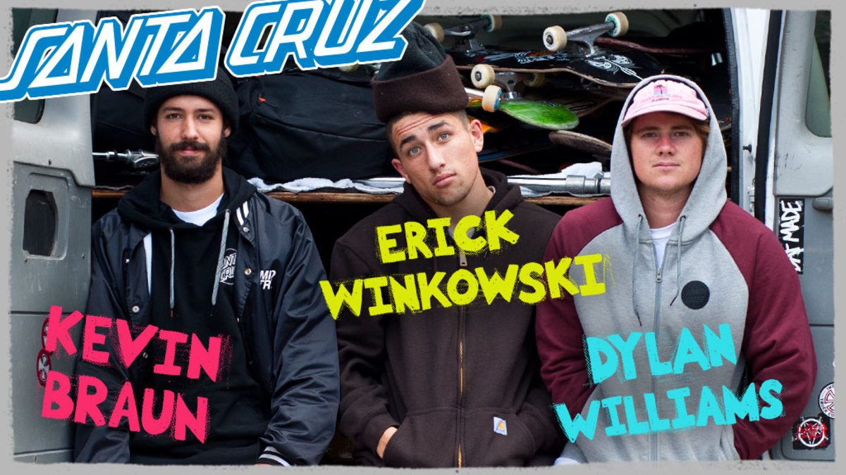 Santa Cruz Welcomes Kevin Dylan and Erick TransWorld