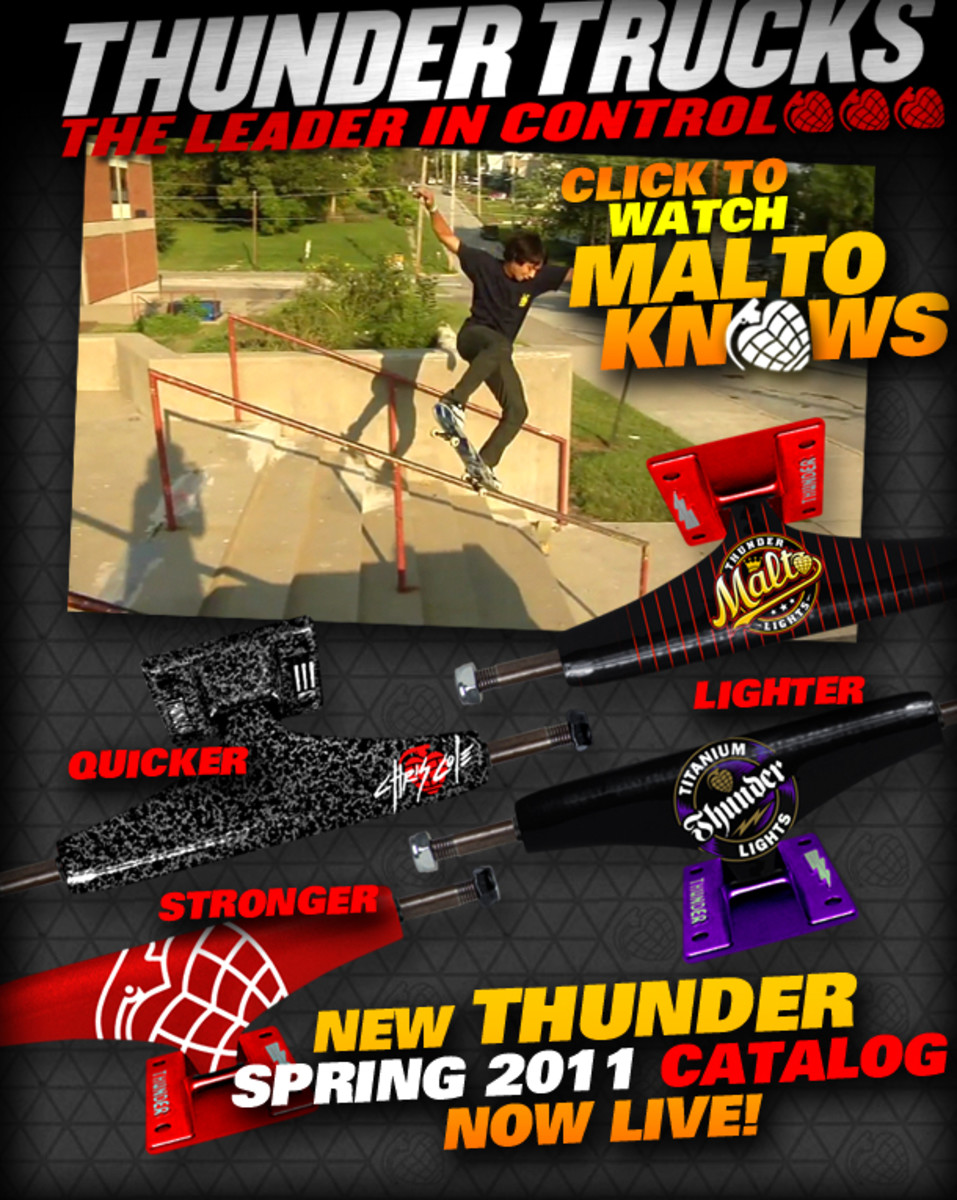 Thunder Trucks Spring 2011 Catalog - TransWorld