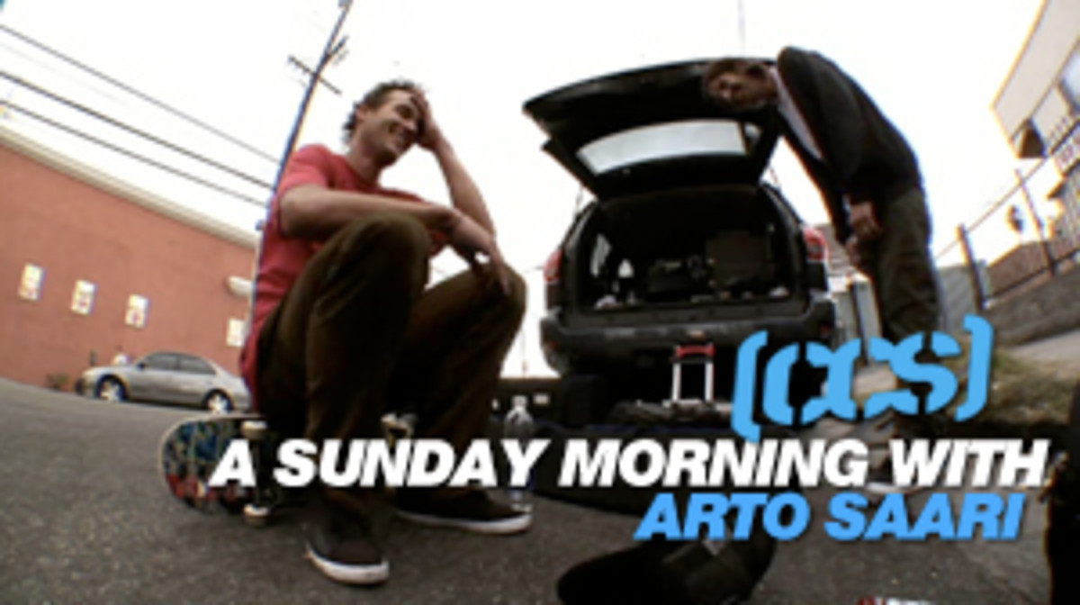 Sunday Morning With Arto Saari - TransWorld SKATEboarding Magazine