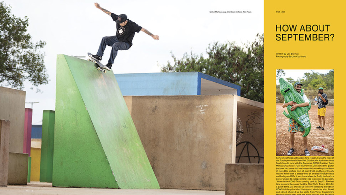 Skateboard!Magazine Grab T-Shirt – Park London