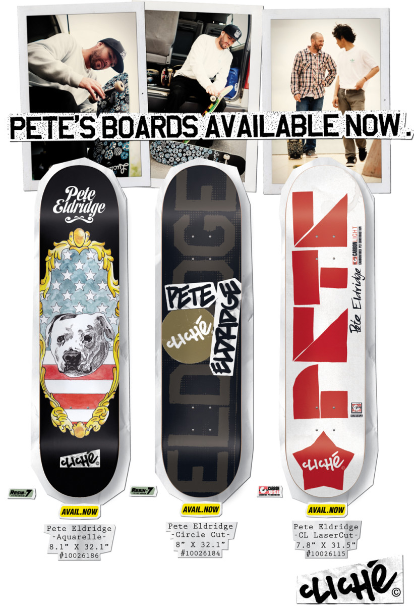 Pete 2024 eldridge skateboard