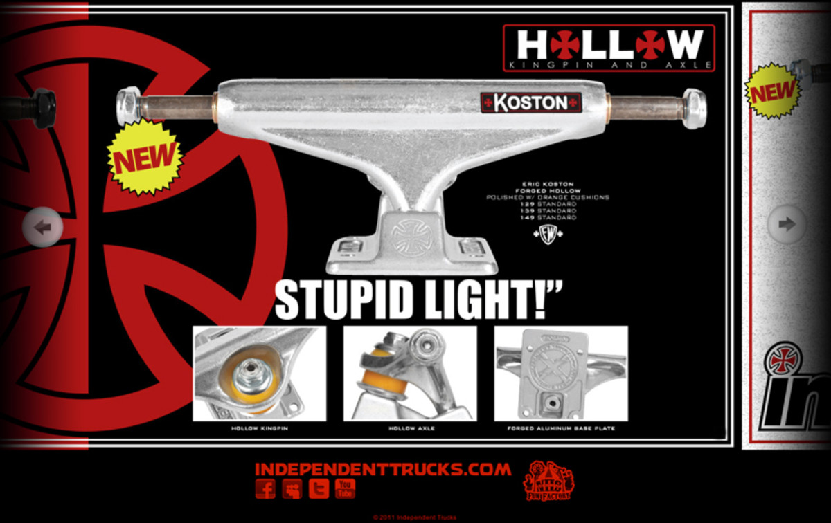 Eric koston independent store trucks