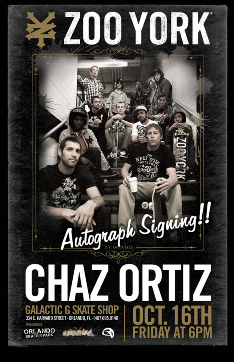 Zoo York Chaz Ortiz Autograph Signing, Orlando, FL - TransWorld ...