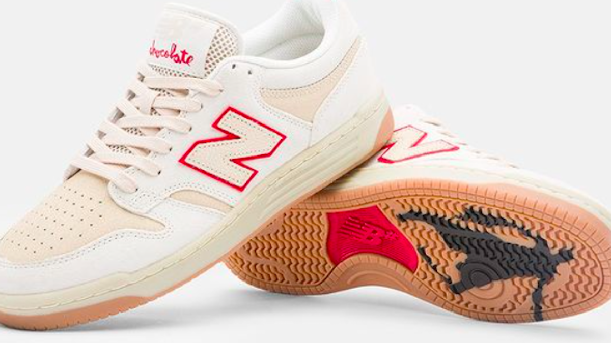 Chocolate Teases New Balance 480 Collab Shoes Ahead of October 5th Launch TransWorld SKATEboarding Magazine