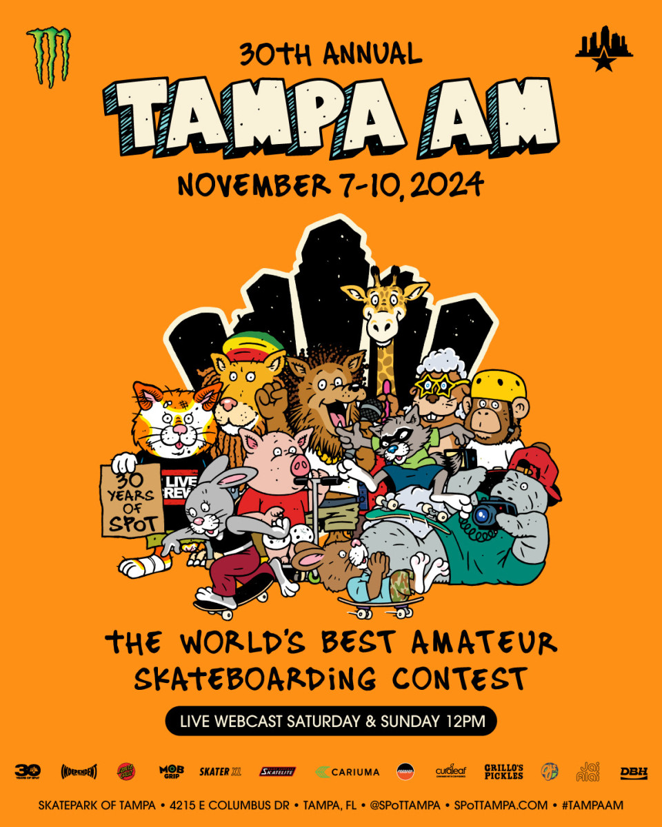 Tampa Am is less than a month away! TransWorld SKATEboarding Magazine