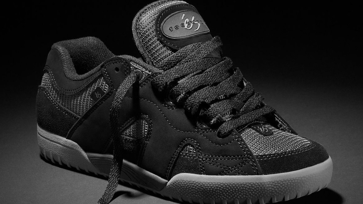 eS Brings Back the Iconic One Nine 7 in Black Grey Colorway TransWorld SKATEboarding Magazine